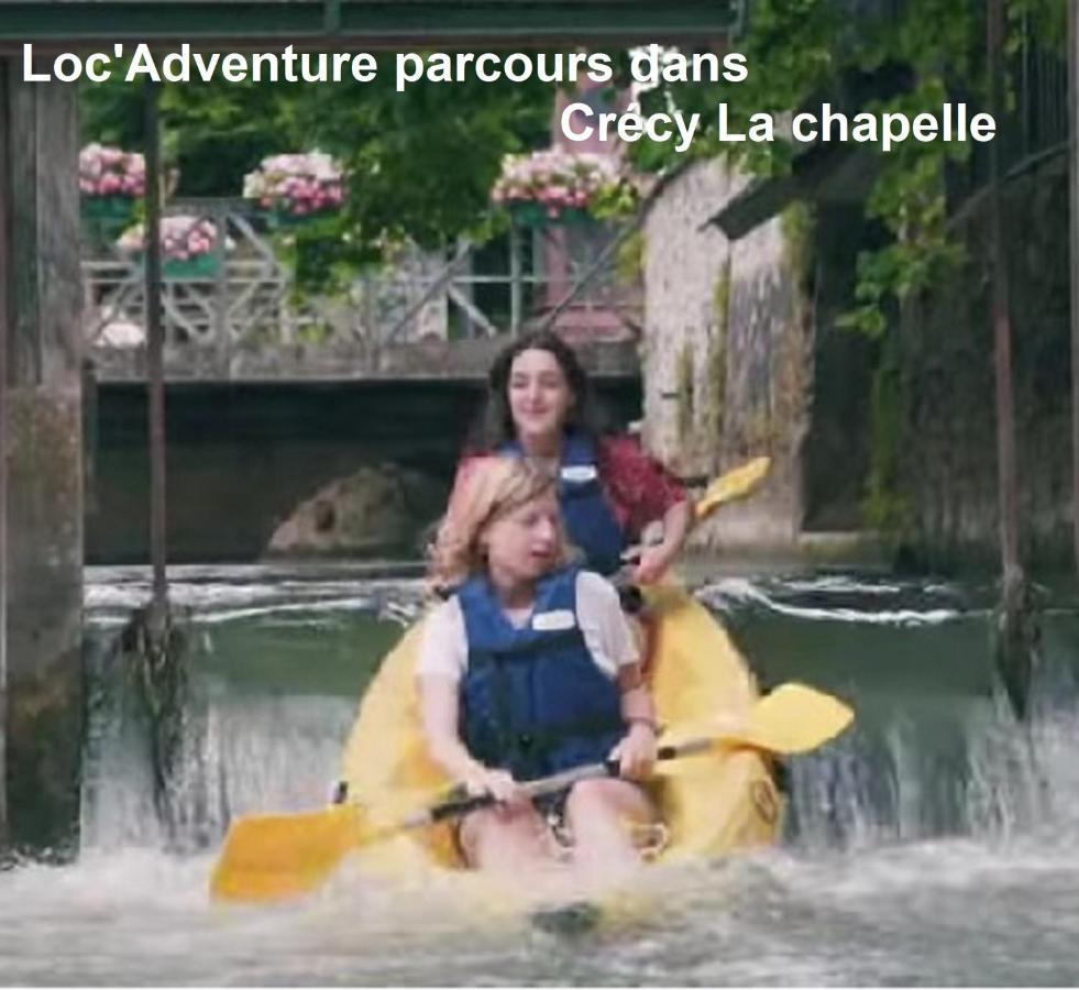 Les Nympheas, Appart Au Calme Et Grand Jardin A 15 Min De Disneyland, Crecy-la-Chapelle Exterior foto